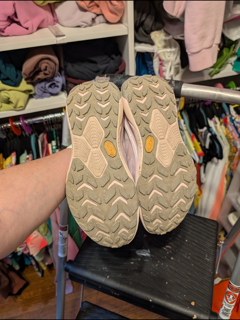 HOKA Transport Purple Pink Gortex Waterproof Trail Shoe - Picture 6 of 9